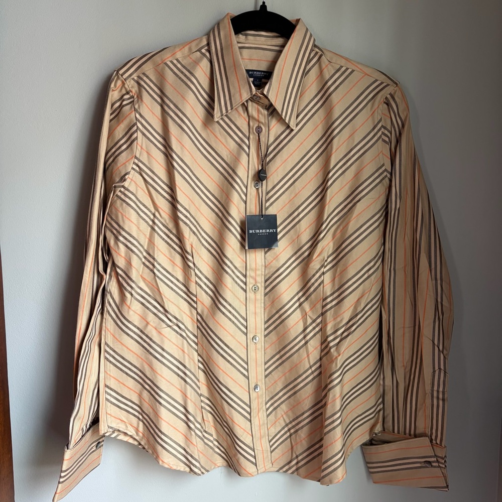 Vintage Burberry London Tailored Shirt
